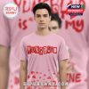 YUNGBLUD Valentine's Day 3D shirt featuring heart and YUNGBLUD imagery. A unique gift for YUNGBLUD fans this Valentine's Day!