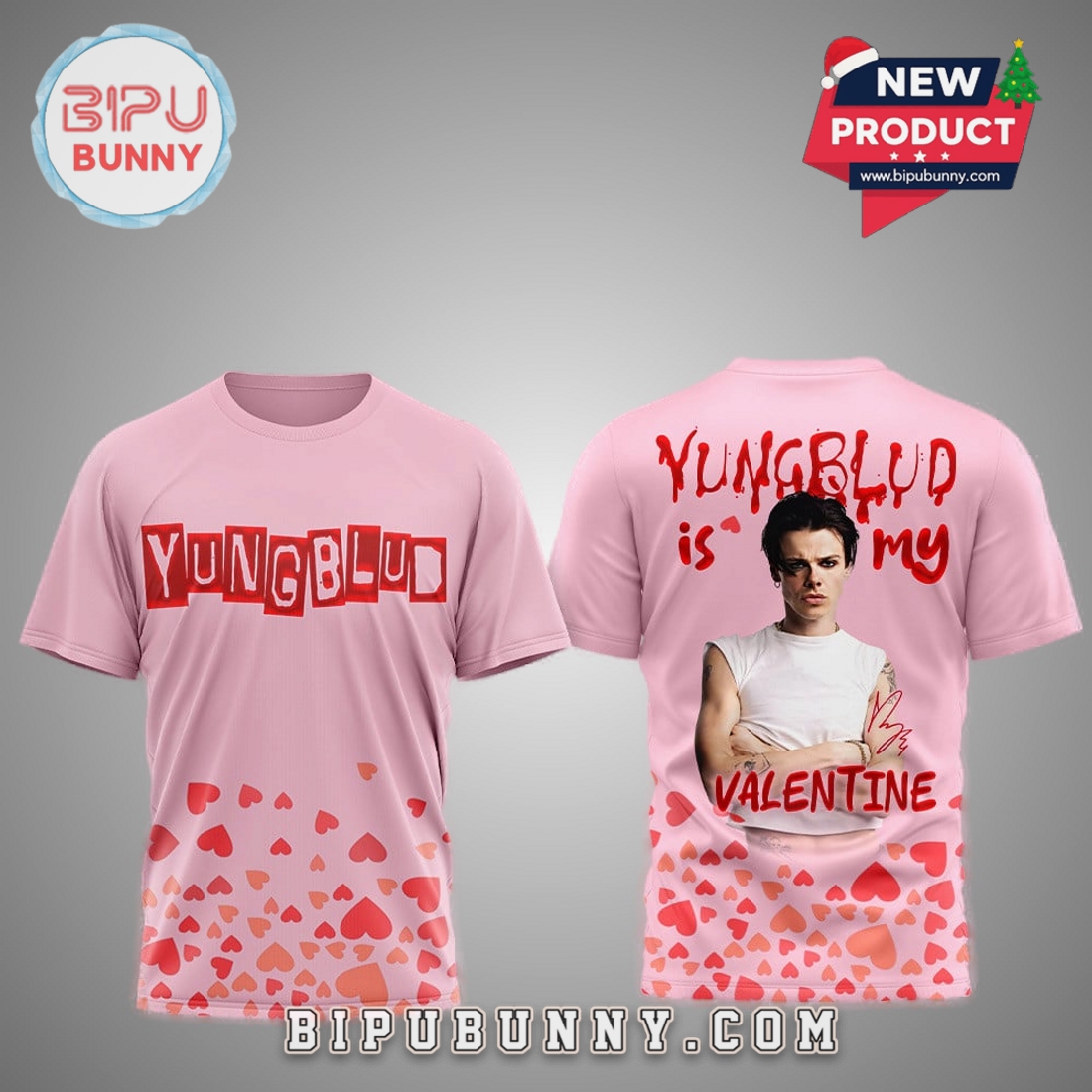 YUNGBLUD Valentine’s Day 3D Shirt YUNGBLUD Valentine’s Day 3D Shirt