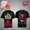 Zayn Malik 2026 Las Vegas Black 3D Shirt. Official merch, see Zayn in Vegas!