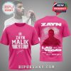 Zayn Malik Las Vegas Tour Pink 3D Shirt. Signature design. Concert merch. Unique gift for Zayn fans. Available now!