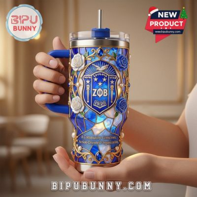 Zeta Phi Beta Sorority Premium 40oz Tumbler