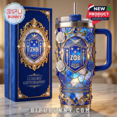 Zeta Phi Beta Sorority Premium 40oz Tumbler