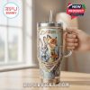 Zootopia Disney YETI Tumbler 40oz featuring Judy Hopps and Nick Wilde, perfect for keeping drinks hot or cold.