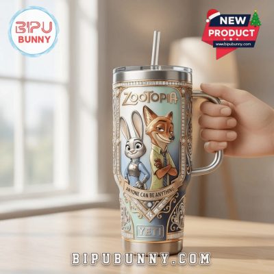 Zootopia YETI 40oz Tumbler With Handle