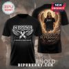 Black t-shirt featuring 3 Doors Down logo, ribbon, wings, Brad Arnold memorial text, and Jesus Superman back design.!