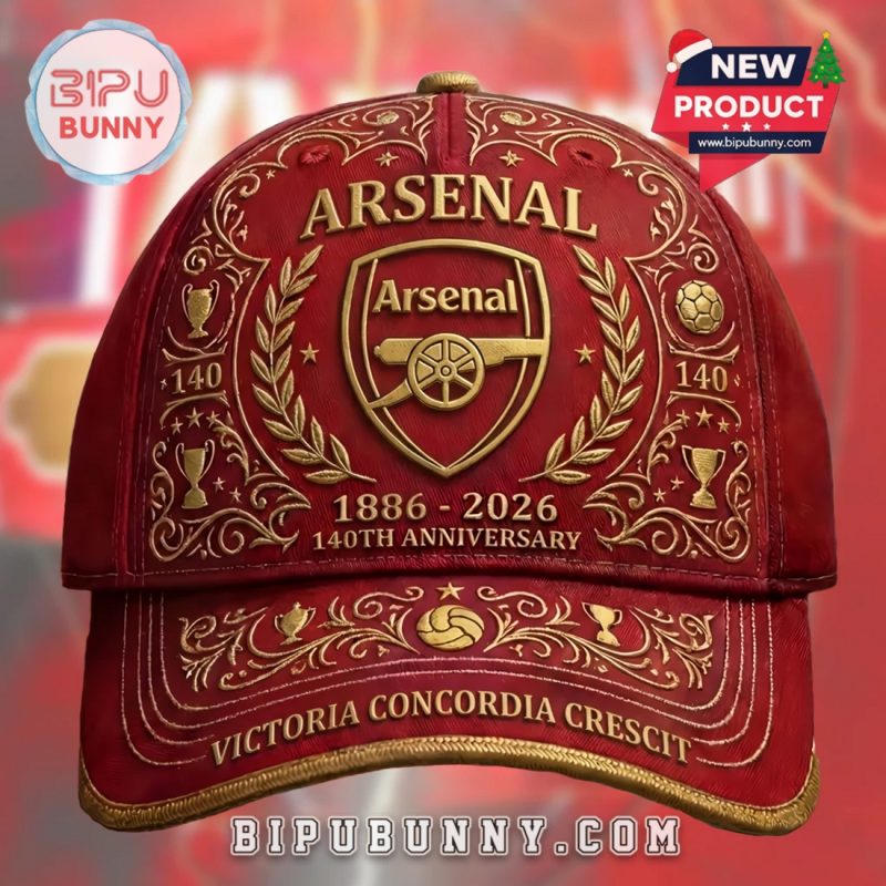 Arsenal 140th Anniversary Luxury Classic Cap