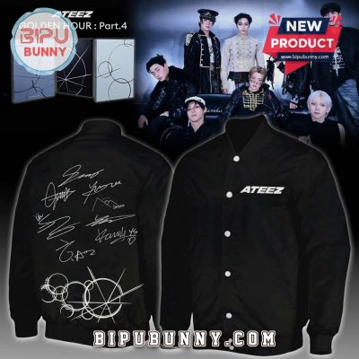 ATEEZ Golden Hour Part.4 Signature Baseball Jacket