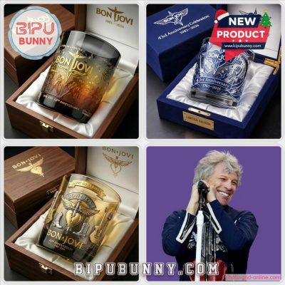 Bon Jovi 43rd Anniversary Collector’s Glass