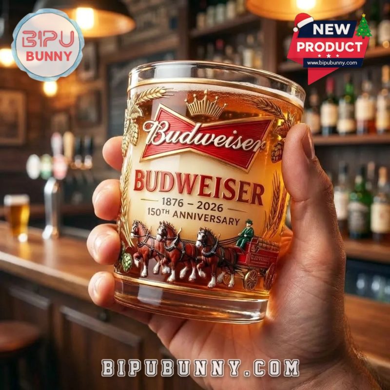 Budweiser 150th Anniversary Collector’s Glass