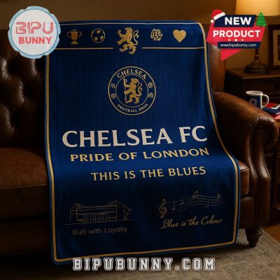 Chelsea FC Glory Match Day 3D Fleece Blanket