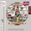 Cleveland Cavaliers themed wall clock featuring team logos, mascot, jersey, and memorable items.!