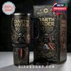 Darth Vader 50th Anniversary travel mug and box, featuring Darth Vader's helmet and lightsaber.!