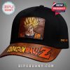Black baseball cap with Son Goku on a brown patch and Dragon Ball Z text on the brim.!