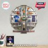 Florida Gators wall clock displaying school memorabilia as numbers.!