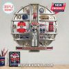 Florida Panthers hockey fan decor, including wall clock, mug, and framed Stanley Cup Champions photo.!