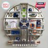 Houston Astros themed wall clock with team mascot, uniform, and ballpark imagery marking the hours.!
