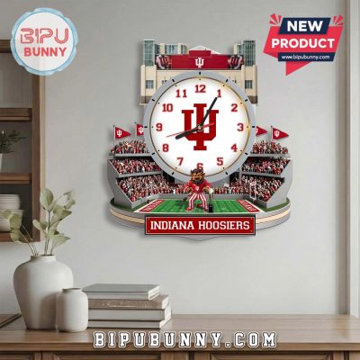 Indiana Hoosiers Stadium 3D Decorative Wall Clock