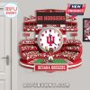 Indiana Hoosiers Stadium Wall Clock featuring the team logo, mascot, and colors.!