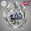 Indianapolis Colts memorabilia wall clock with team logos, player image, and stadium image!