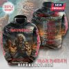 Iron Maiden Run For Your Lives World Tour 2026 hoodie featuring Eddie and tour dates.!