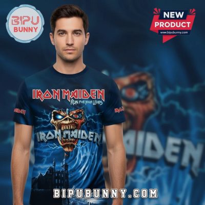 Iron Maiden Run For Your Lives World Tour 2026 Premium Graphic Shirt