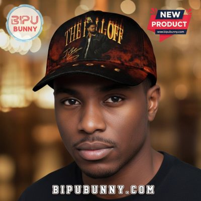 J. Cole The Fall Off Album Art Novelty Baseball Cap