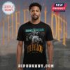 Black t-shirt with J. Cole's 'The Fall Off World Tour' graphic print.!