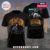 Black T-shirt features J. Cole's 'The Fall Off' album art and tour dates.!