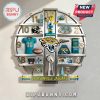 Jacksonville Jaguars themed wall clock. Features Jaguar logos, jersey, stadium, and memorabilia in a silver frame.!