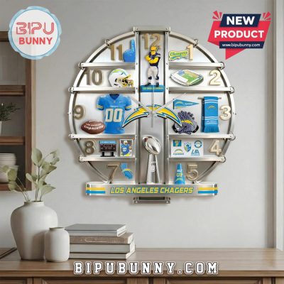 Los Angeles Chargers 3D Visual Effect Home Decor Wall Clock