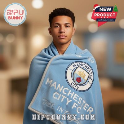 Man City FC Glory Match Day 3D Fleece Blanket