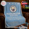 Man City FC 3D Fleece Blanket - Celebrate City's Glory!