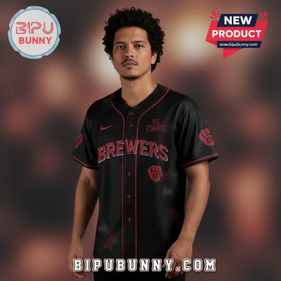 Milwaukee Brewers Bruno Mars The Romantic Tour Baseball Jersey