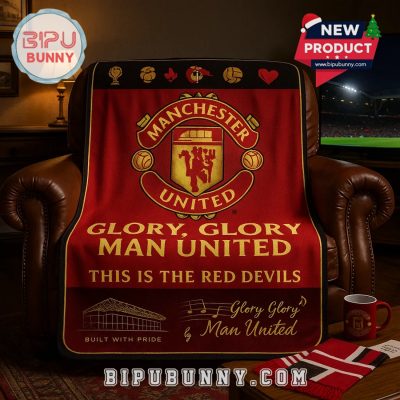 MU FC Glory Match Day 3D Fleece Blanket