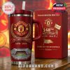 Manchester United 148th Anniversary 1878-2026 themed tumbler and box set.!