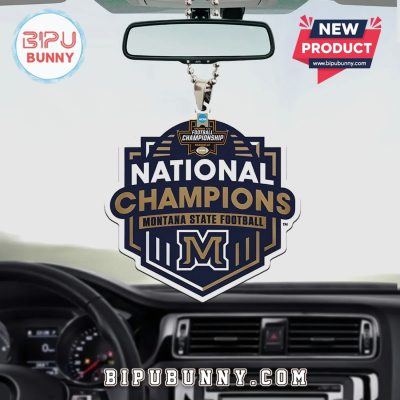 NCAA Football Montana State Bobcats Car Ornament