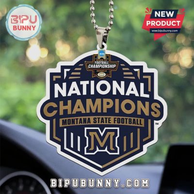NCAA Football Montana State Bobcats Car Ornament