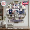 New England Patriots 67th Anniversary clock from 1959-2026 with team images.!