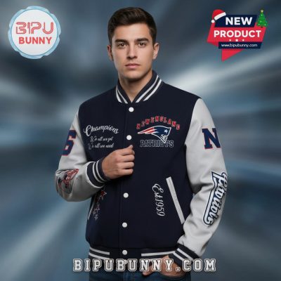 New England Patriots Champions Edition Varsity Jacket