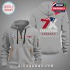 Gray hoodie with Patriots '7X Champions' design, Super Bowl logo.!