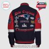 New England Patriots Champions bomber jacket with Super Bowl patches.!