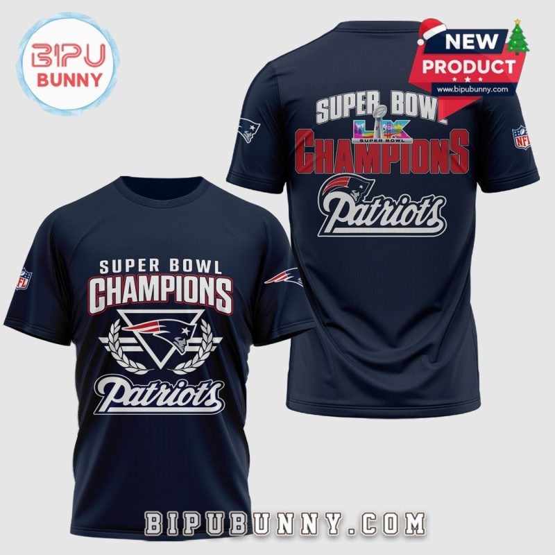 New England Patriots Super Bowl Champions Graphic T-Shirt New England Patriots Super Bowl Champions Graphic T-Shirt