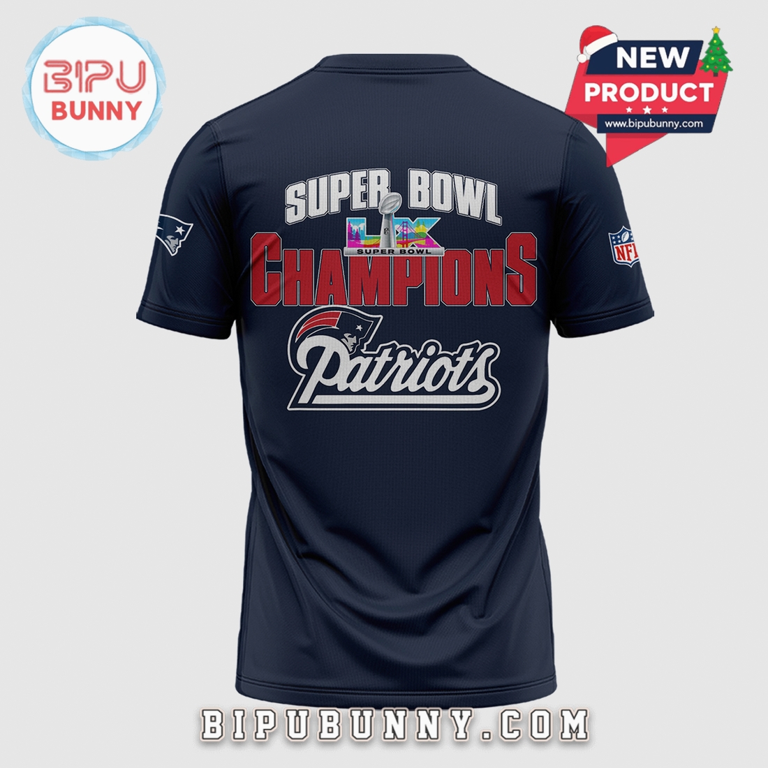New England Patriots Super Bowl Champions Graphic T-Shirt New England Patriots Super Bowl Champions Graphic T-Shirt