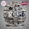 New York Yankees themed wall clock featuring baseball memorabilia and team logos for each hour.!