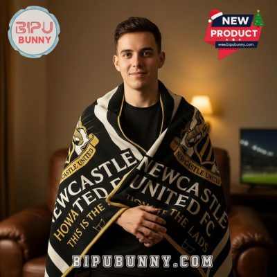 Newcastle United FC Glory Match Day 3D Fleece Blanket
