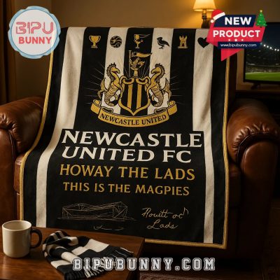 Newcastle United FC Glory Match Day 3D Fleece Blanket