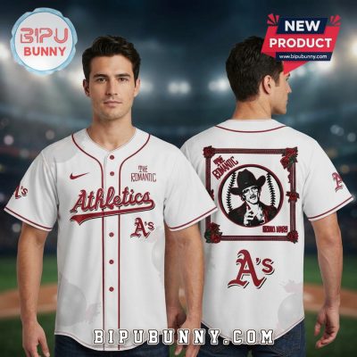 Oakland Athletics Bruno Mars Romantic Tour Baseball Jersey
