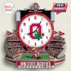 Ohio State Buckeyes Stadium Wall Clock with the team logo and mascot.!