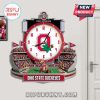 Ohio State Buckeyes Stadium Clock featuring Brutus Buckeye and Ohio Stadium design!
