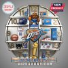 Oklahoma City Thunder themed wall clock with team memorabilia!